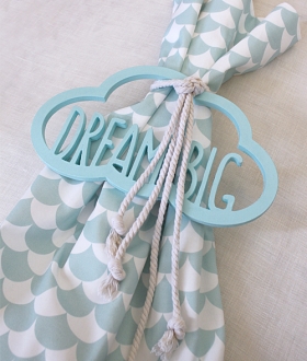 Λαμπάδα βάπτισης σύννεφο