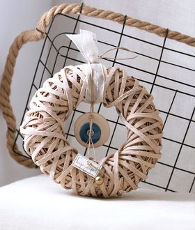 Μεσαίο στεφάνι μπαμπού με μάτι