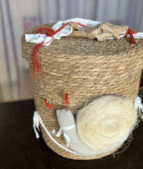 Καλάθι βάπτισης σαλιγκαράκι